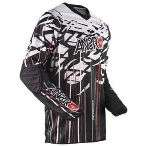 Answer JS Collection Mens Motocross Jersey Equalizer Black/White Extra 