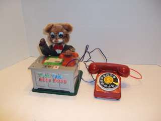 1950S B.O.CRAGSTAN V.I.P.THE BUSY BOSS TELEPHONE BEAR  