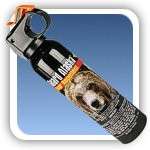 Bear Repellant Pepper Spray Guard Alaska with FREE Nylon Hook and Loop 