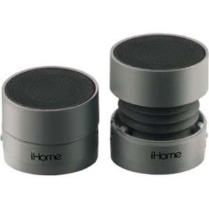  Selected Recharge Mini Speakers Gray By iHome Electronics