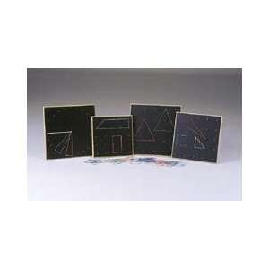  Wooden Geoboard 8 X 8 15 Pk