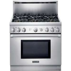  Thermador PRL366EH 36 Pro Harmony Gas Range Stainless 