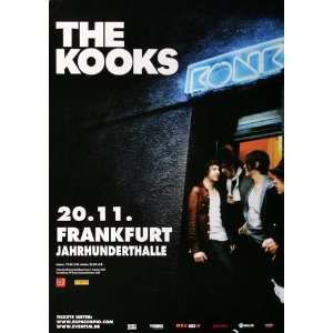  The Kooks   Konk 2008   CONCERT   POSTER from GERMANY 