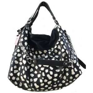 Chic Hip Cave Hole Soft Leatherette Hobo Style Shoulder Handbag Purse 