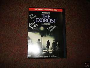 EXORCIST HAND SIGNED BY EILEEN DIETZ (THE DEVILS FACE)  