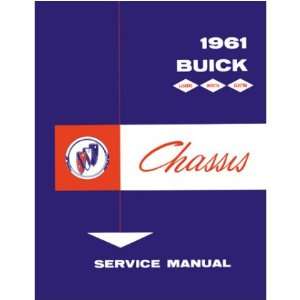    1961 BUICK ELECTRA INVICTA LESABRE Service Shop Manual Automotive