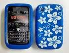 Blue Hawaii Silicon Skin Case Fit Blackberry Curve 8520