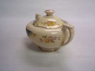 Keystone Canonsburg Pottery Co. floral Sugar Bowl  