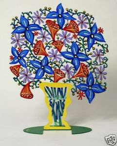 David Gerstein Art Bell Flower Metal Modern Sculpture  