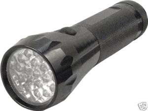 Black 19 LED Flashlight Security /Law Enforcement Gear  