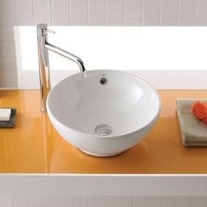    Universal Ceramic Bowl Bathroom Sink in White