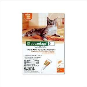Advantage 292910 Flea Medication For Cats Supply Size 4 Month Supply 