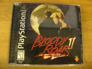 Bloody Roar 2 Playstation 1 PS1 PSX 711719442424  