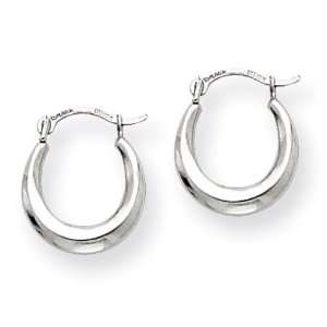    14k White Gold Mini Hoop Earrings West Coast Jewelry Jewelry