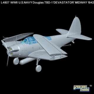   Hobby 1/48 Douglas TBD 1 Devastator, VT 8 at Midway 1942 #GW L4807