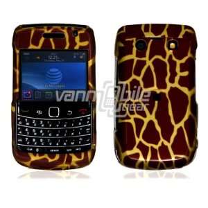  Brown Giraffe Hard Faceplate Case for BlackBerry Bold 9700 