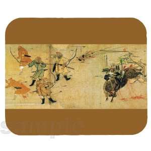    Samurai Fighting the Mongol Horde Mouse Pad 