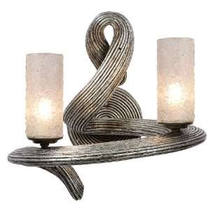   Continuity 2 Light Sconces in Blackened Silver