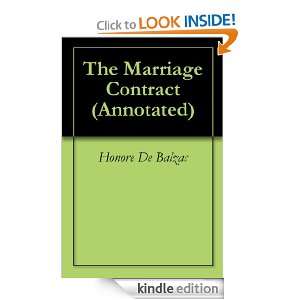 The Marriage Contract (Annotated) Honore De Balzac, Georgia Keilman 
