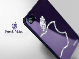   Swarovski Diamond Crystal Hard Case Cover For Iphone 4 4S 4G  