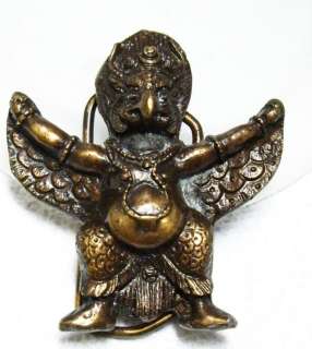 1974 Bergamot Brass Works Belt Buckle~Phoenix /Totem  