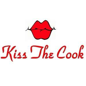 Cute Kiss The Cook Chef Apron  