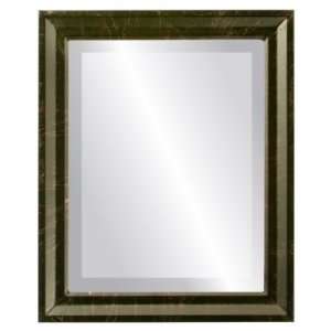  Newport Rectangle in Veined Onyx Mirror and Frame