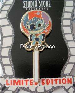 Disney Soda Fountain DSF Stitch Lollipop Pin Series LE 300  