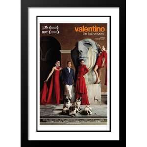  Valentino The Last Emperor 20x26 Framed and Double Matted 