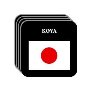  Japan   KOYA Set of 4 Mini Mousepad Coasters Everything 