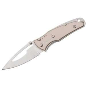Browning Knives 374 Small Illusion Linerlock Knife with Platinum 