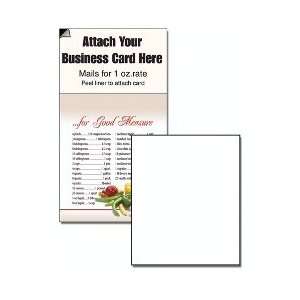   Magnetic Business Card Note Pads Blank Blank Blank