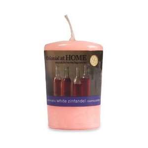  Colonial At Home White Zinfandel Votive Candle
