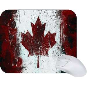  Rikki Knight Canadian Flag Design Mouse Pad Mousepad   Ideal 