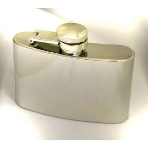  Knight Hip Flask 2Oz Stainless Steel