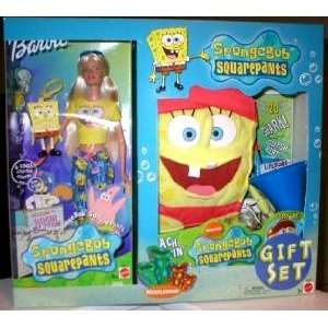    Barbie Spongebob & Beach Blastin Plush Gift Set Toys & Games