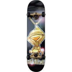  Blind Reaper Iced Out Gold Mini Complete Skateboard  7.0 