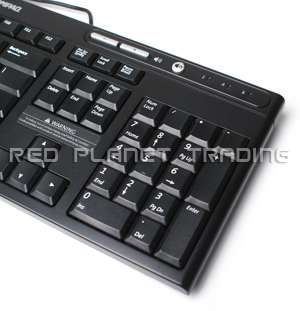 Compaq HP 5137 Slim PS/2 Multimedia Keyboard 5188 7126  