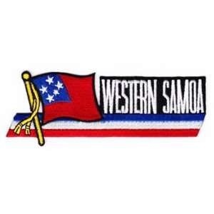  Western Samoa   Country Flag Patch Patio, Lawn & Garden