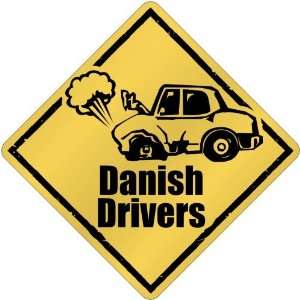   New  Danish Drivers / Sign  Denmark Crossing Country
