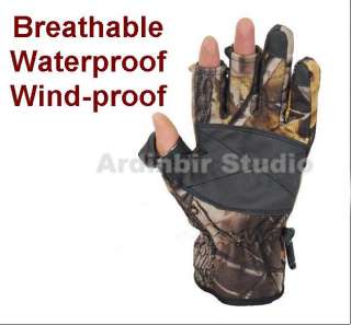 Waterproof Outdoor Sport Camp Gloves Fishing/HUNTING  