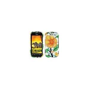  Yellow Blooming Flower Design Protector Hard Cover Case 