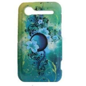 com HTC Droid Incredible 2 Case   Amazing Green Blooming Blue Hawaii 