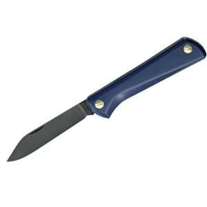   Swede 38 Folder Knife with Dark Blue Resinite Handles Sports