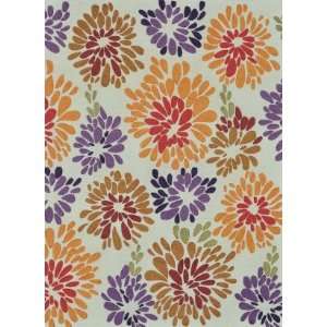 Loloi Aurora AA 02 Multi Floral 5 X 7 6 Area Rug 