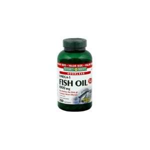 Natures Bounty Omega 3 Fish Oil 1000 mg, 200 Odorless Softgels (Pack 