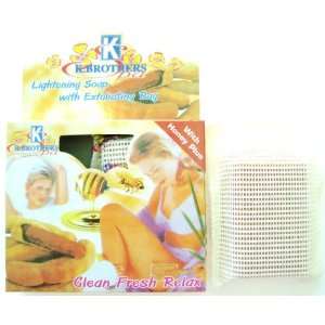  K Brothers Body Cleansing Lightening Soap with Exfoliating 