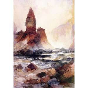  Hand Made Oil Reproduction   Thomas Moran   24 x 34 inches   Tower 