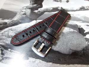 We have many other straps with coloured stitching   Please see our 