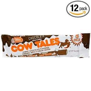Goetzes Cow Tales Chocolate, 5 Ounce Bags (Pack of 12)